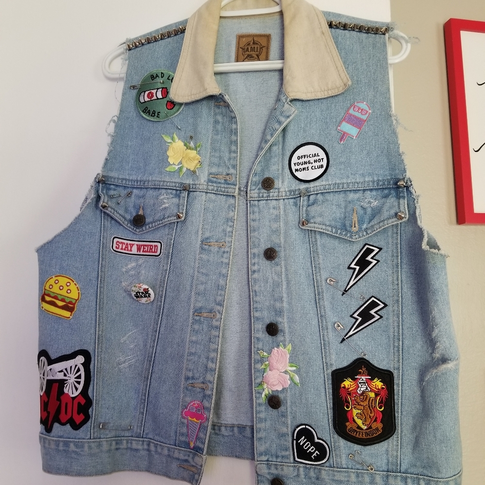 Custom Denim Vest